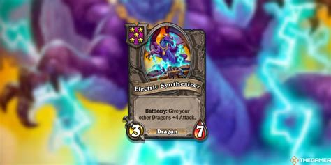 electric synthesizer battlegrounds|[Top 5] Hearthstone Battlegrounds Best Dragon Builds That Are .